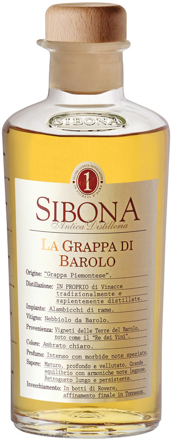 Купить Sibona La Grappa di Barolo в Санкт-Петербурге