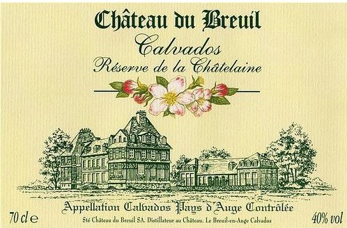 Купить Chateau du Breuil Reserve de la Chatelaine 8 Ans Pays d Auge AOC 0.7 л в Санкт-Петербурге