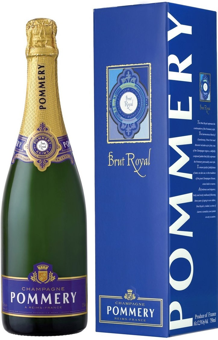Купить Pommery, Brut Royal, Champagne, gift box в Санкт-Петербурге