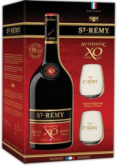 Купить Saint-Remy Authentic XO gift box with two glasses 0.7 л в Санкт-Петербурге
