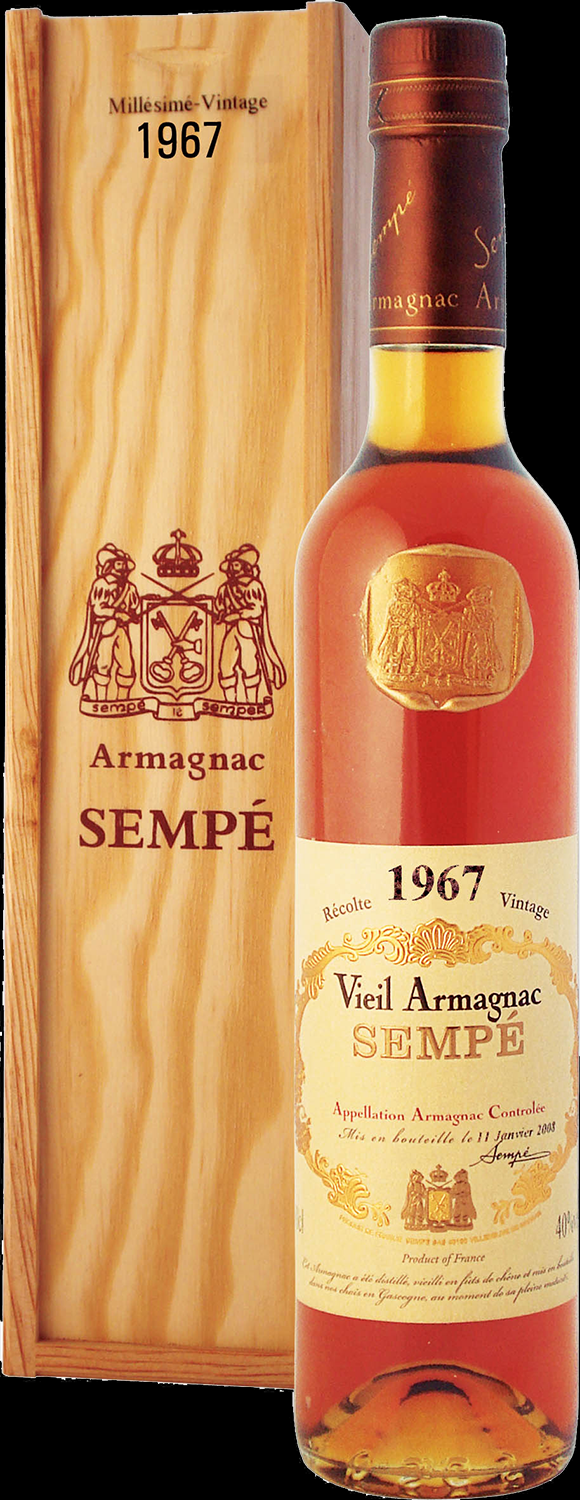 Купить Sempe Vieil Armagnac 1967, gift box в Санкт-Петербурге
