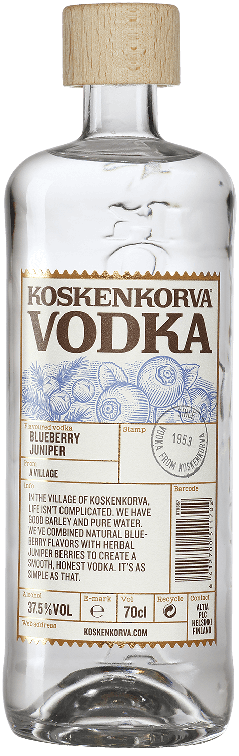 Купить Koskenkorva Blueberry Juniper в Санкт-Петербурге