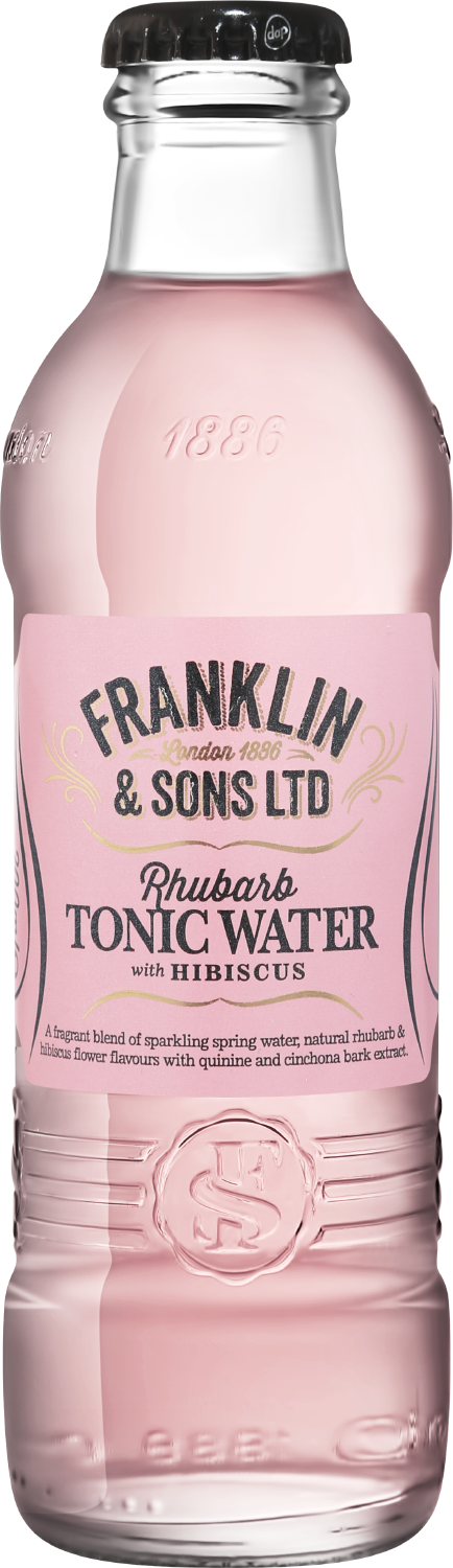Купить Franklin & Sons Rhubarb with Hibiscus Tonic Water в Санкт-Петербурге